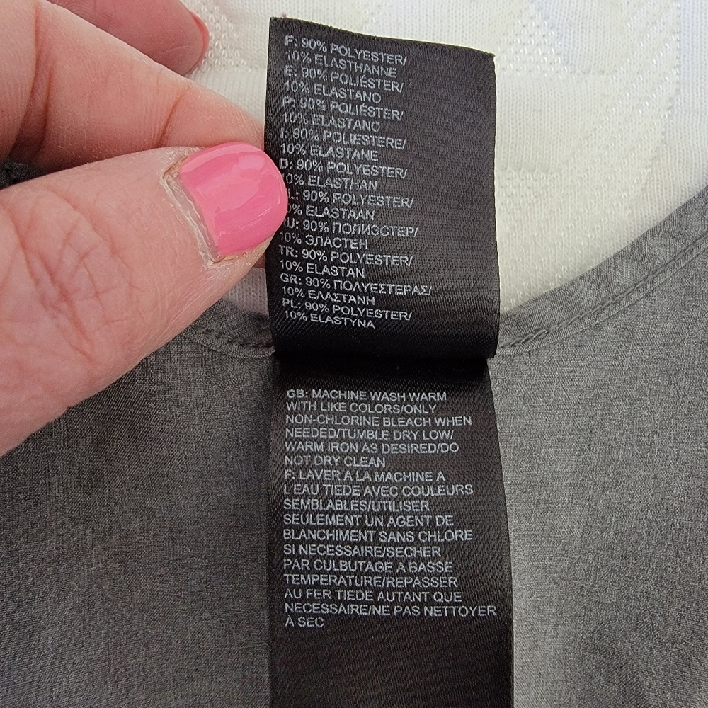 The North Face Dress Gray Stretchy Sleeveless Elastic Waist Pockets Travel 6 - Picture 11 of 13